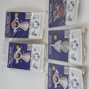 5 Vintage 90s Kappie Originals Ltd. Christmas Little Angel Kits